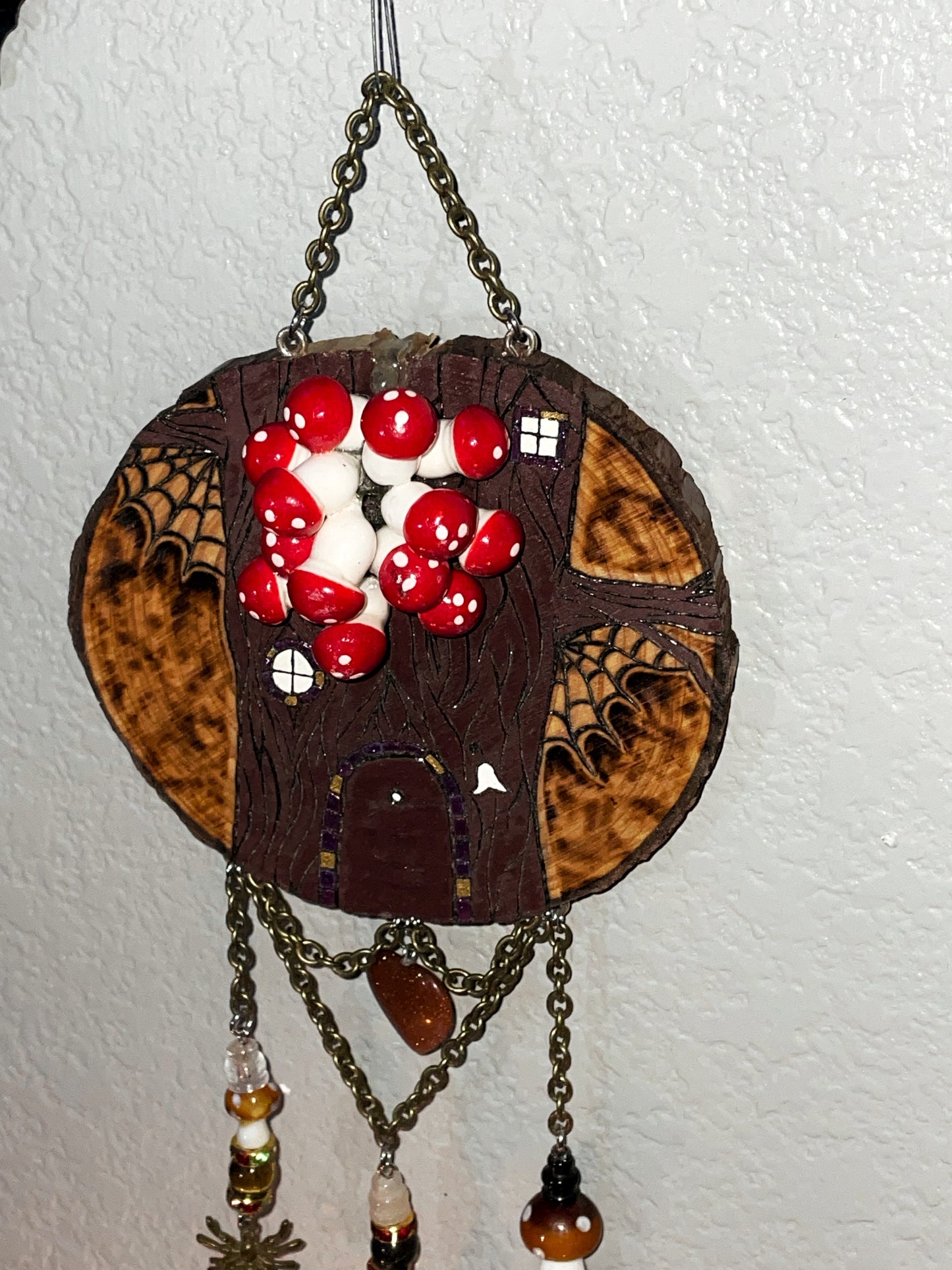 Fairy house wall decor