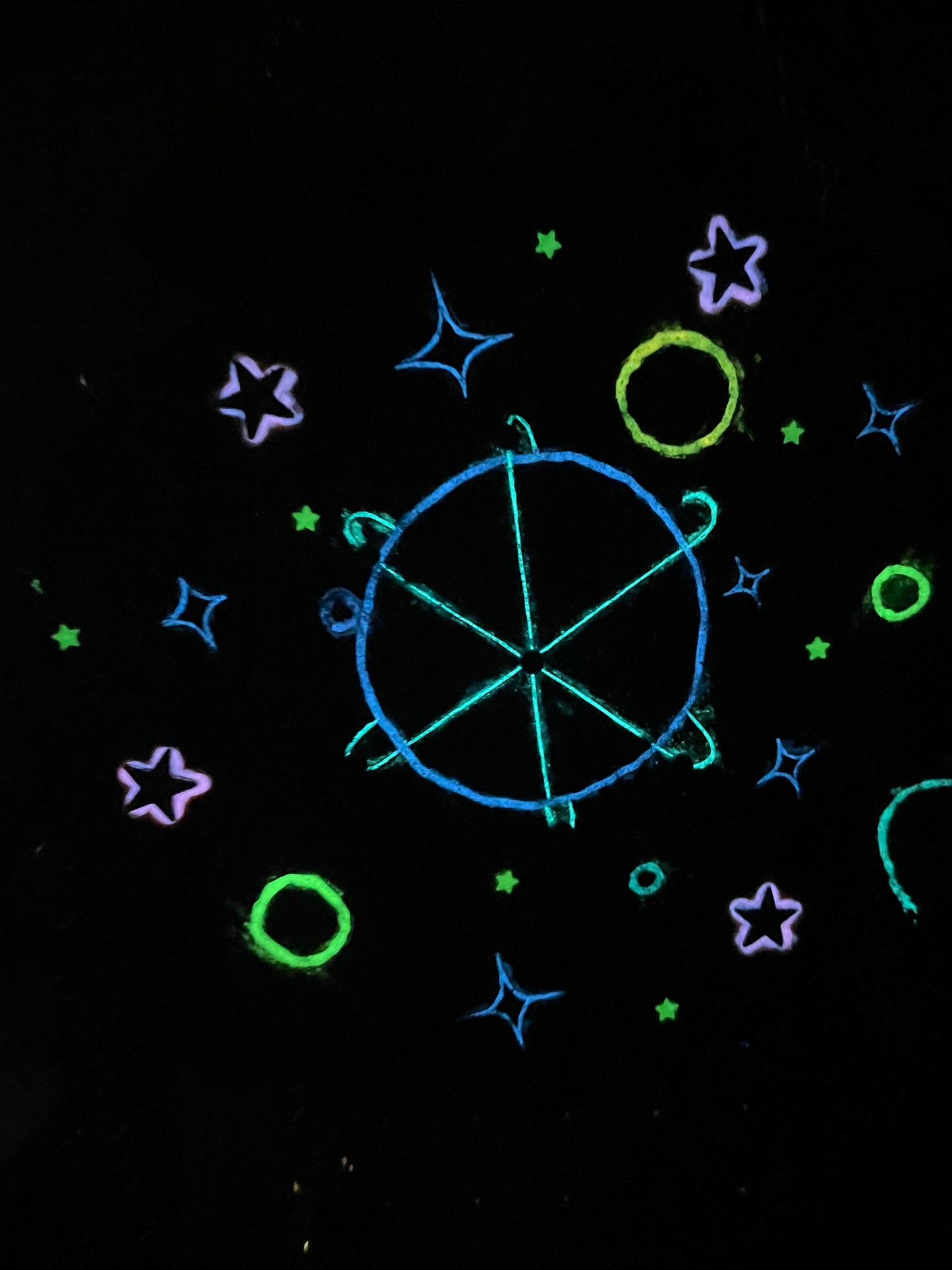 Celestial Orbit Glow In The Dark Wall Decor