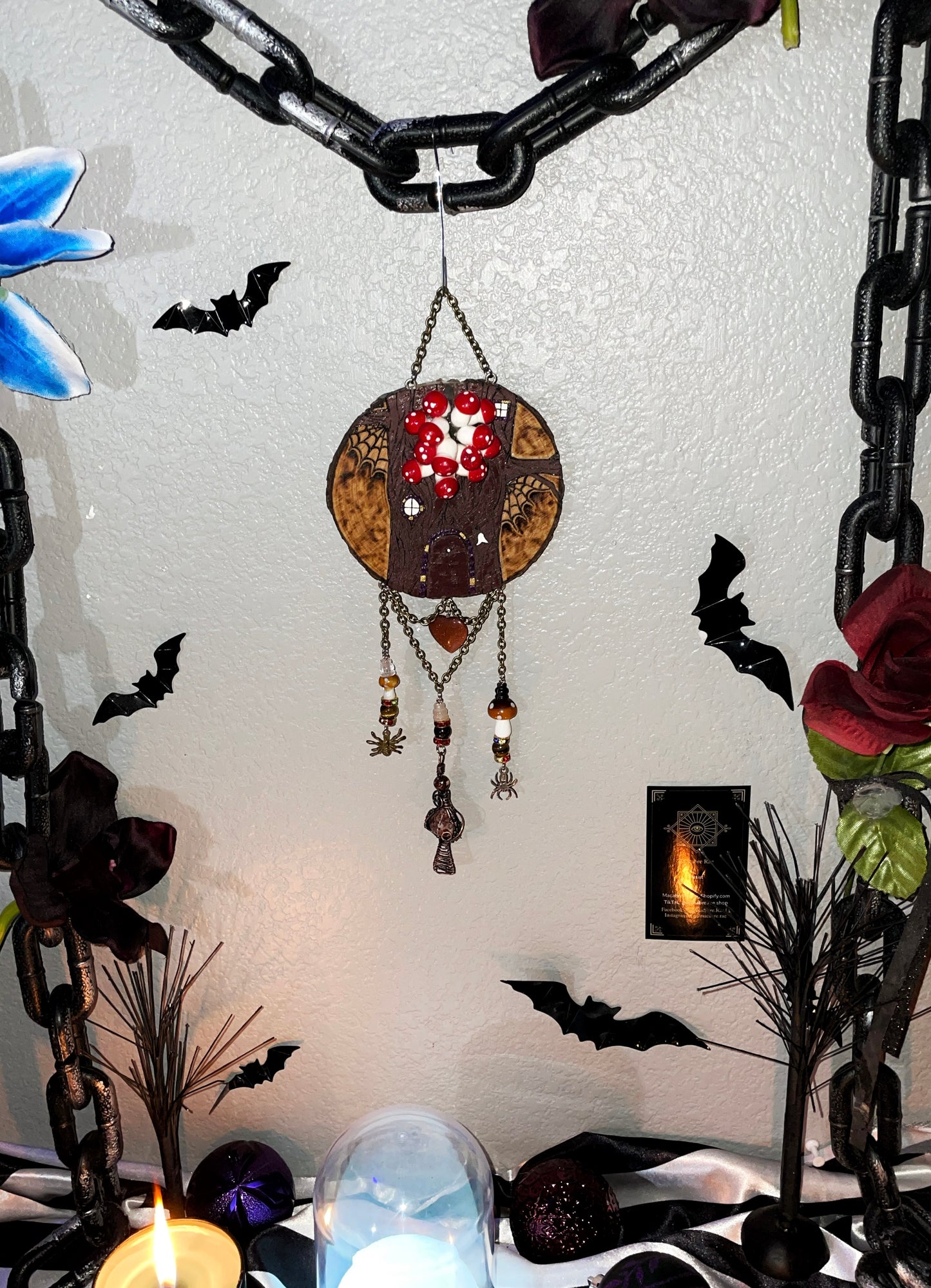 Fairy house wall decor