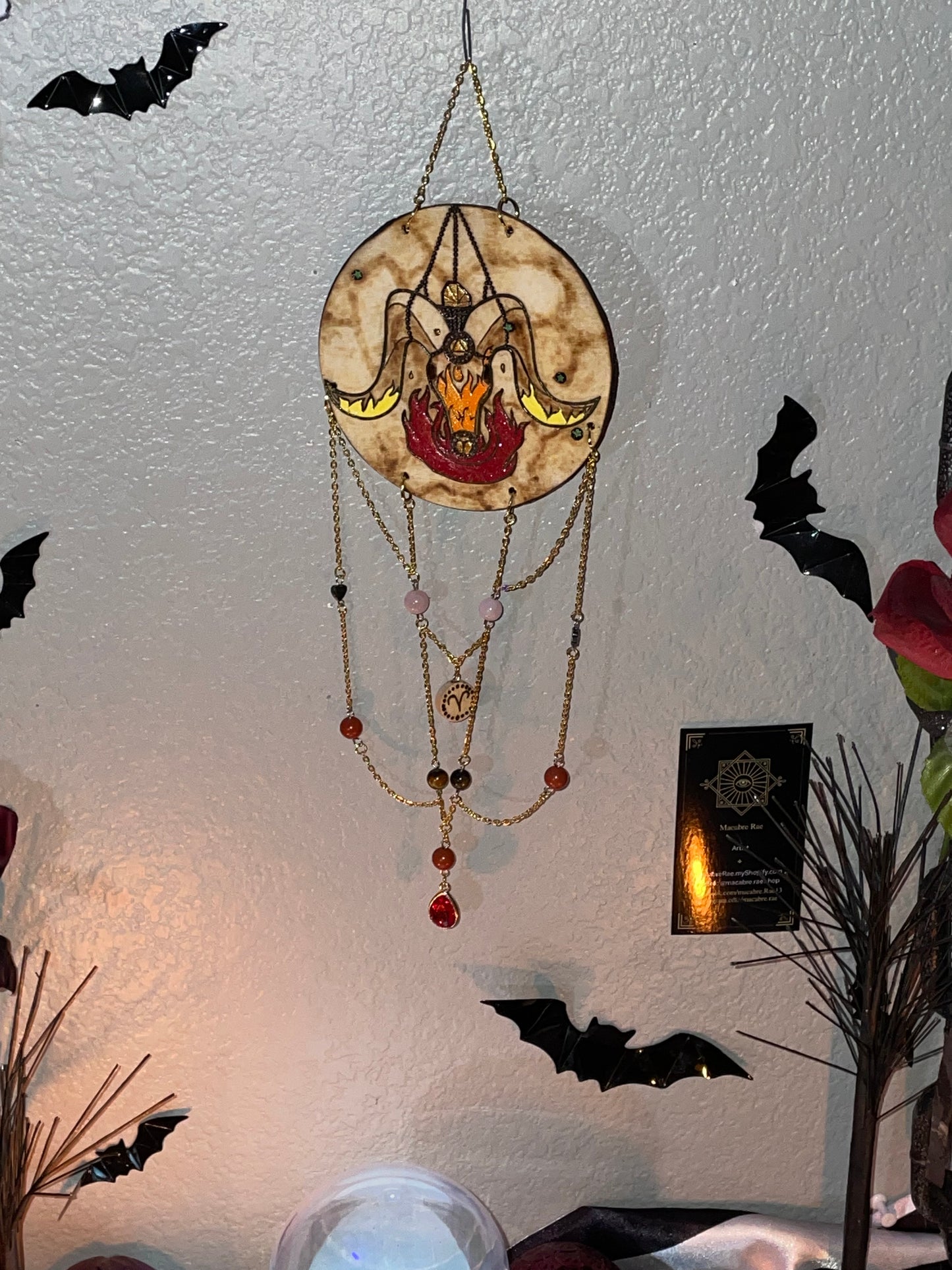 Zodiac Glow In The Dark Wall Decor