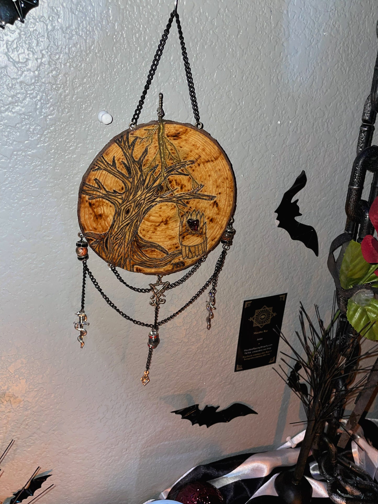 Decayed Eden wall decor