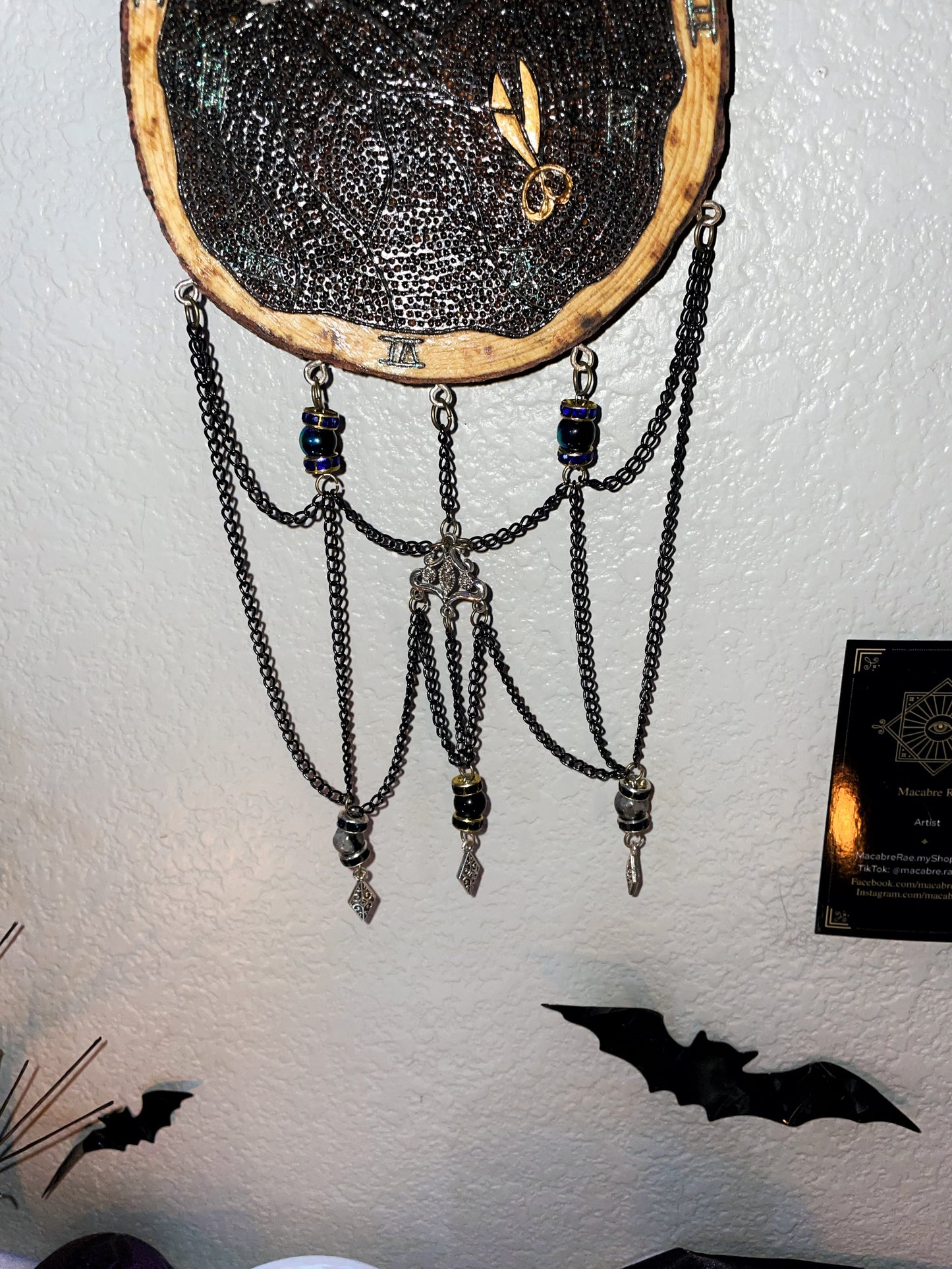 Fate and time Glow In The Dark Wall Decor