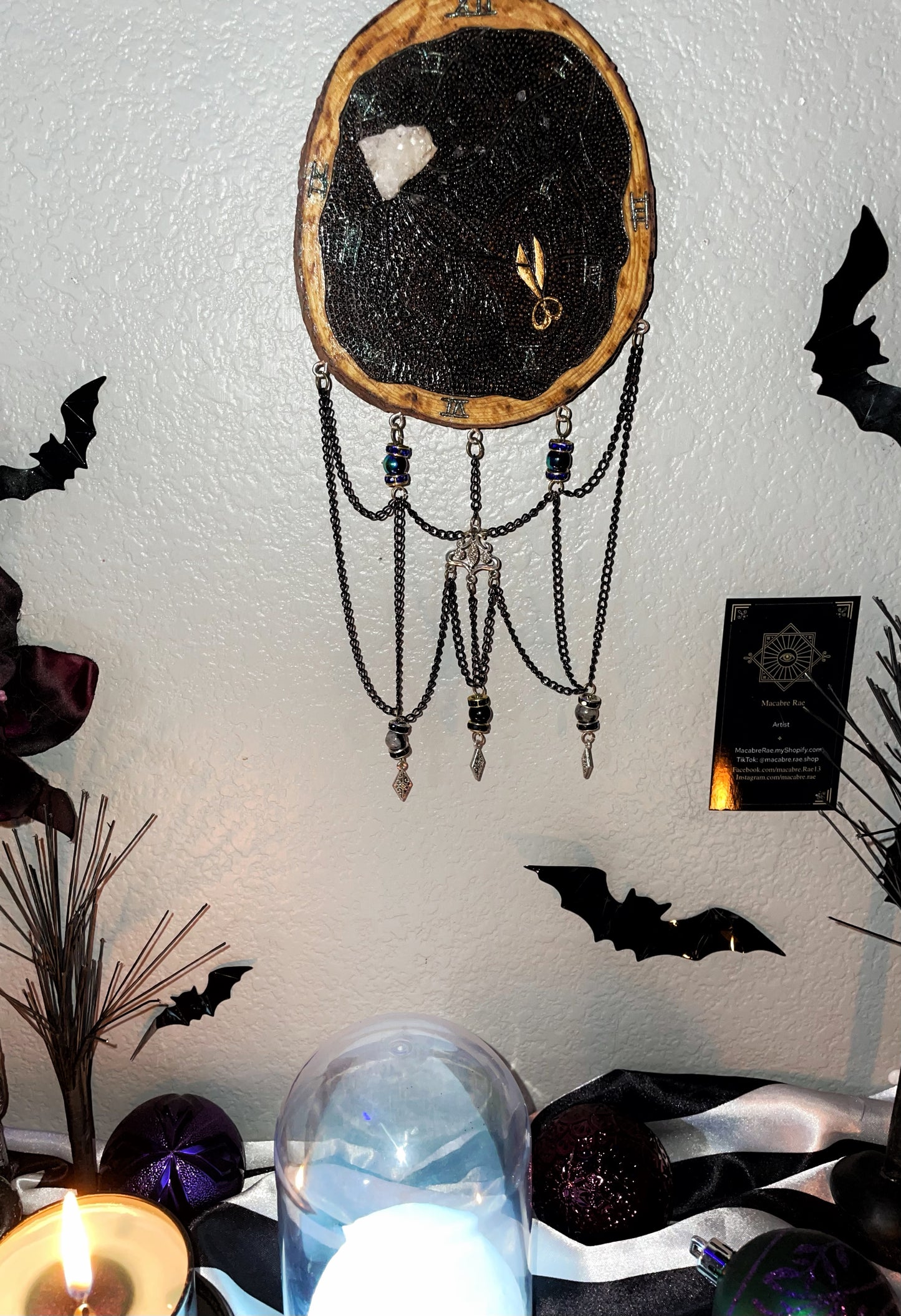 Fate and time Glow In The Dark Wall Decor