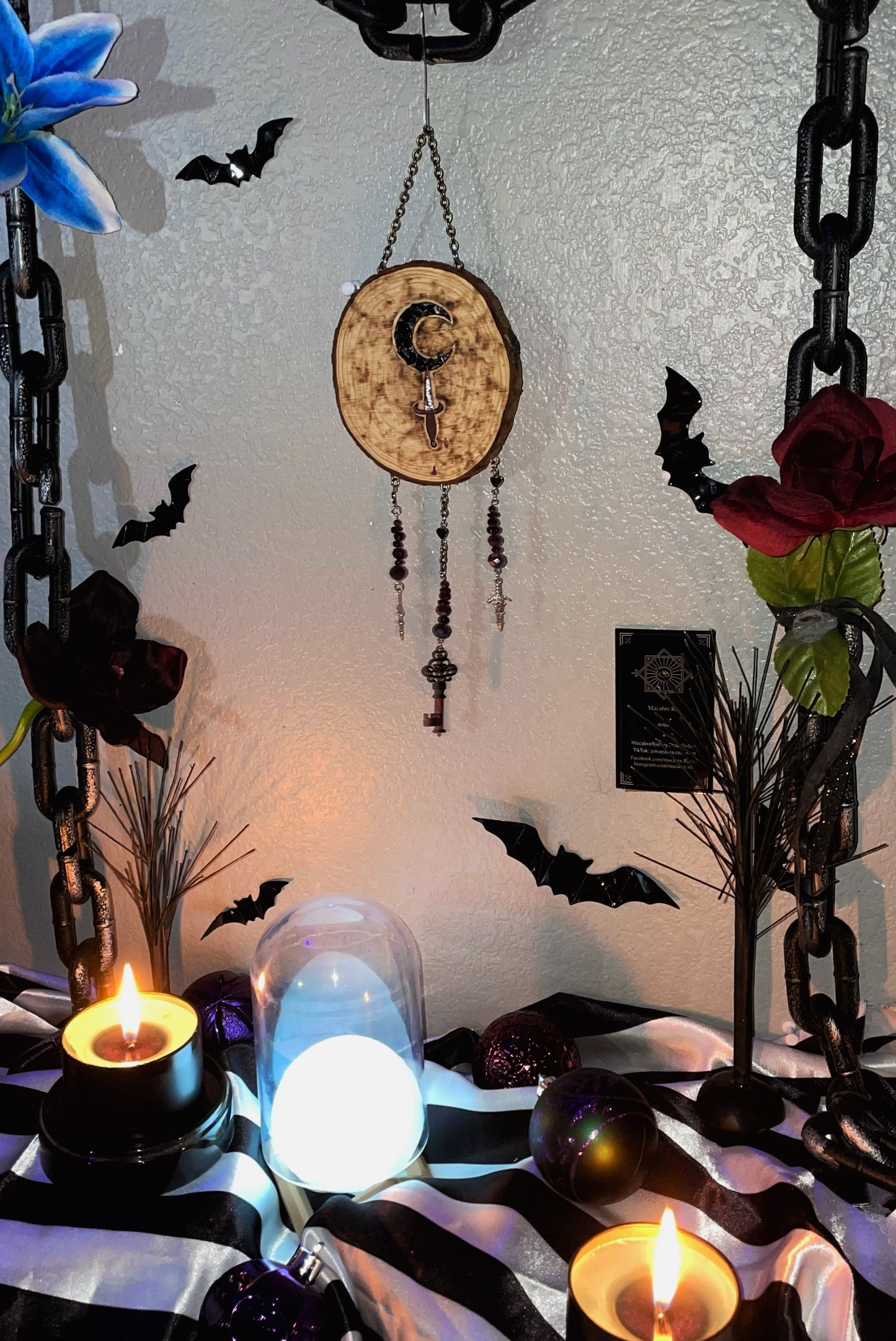 Liliths Nocturnal Embrace Devotee Wall Decor