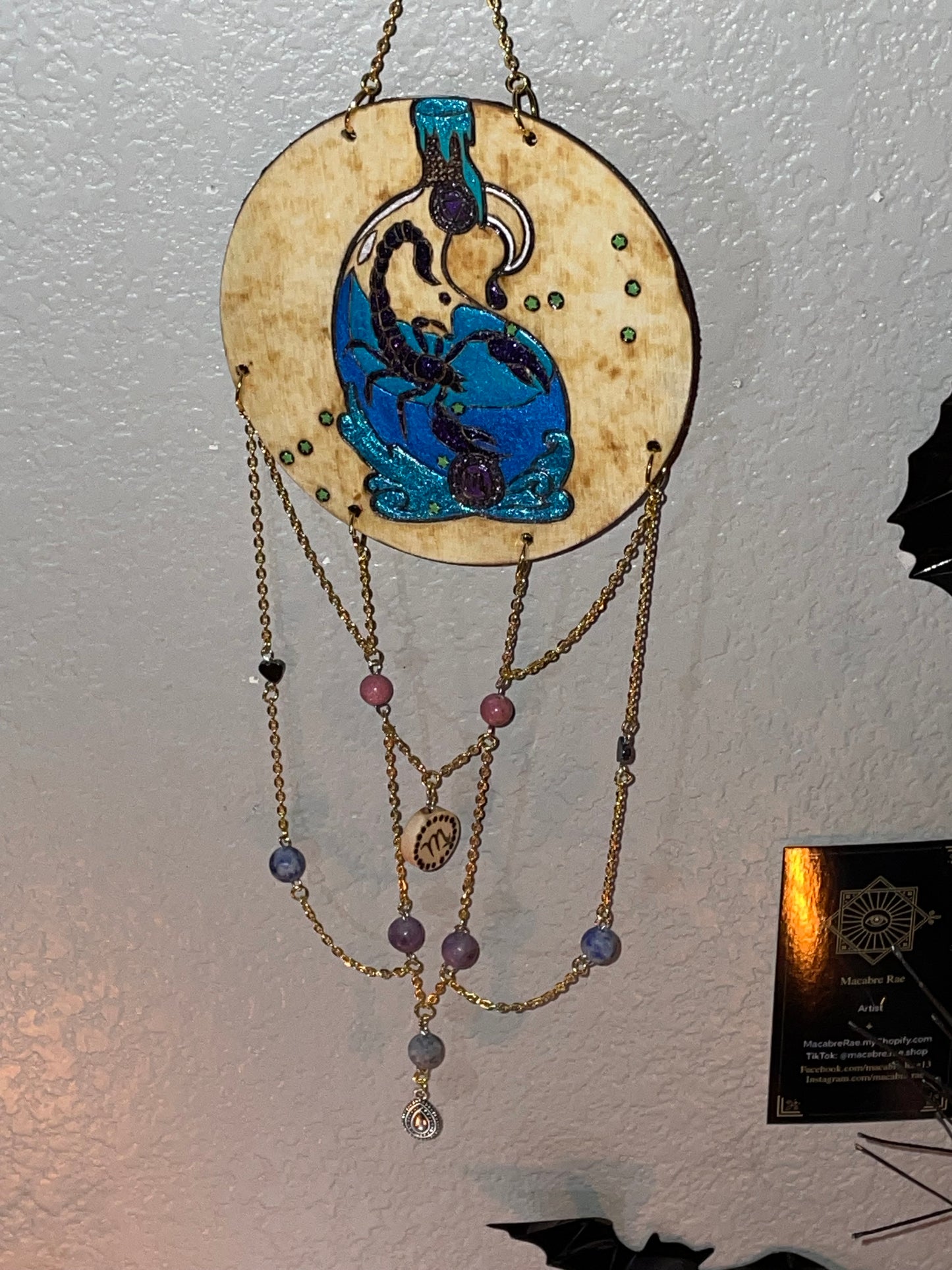 Zodiac Glow In The Dark Wall Decor