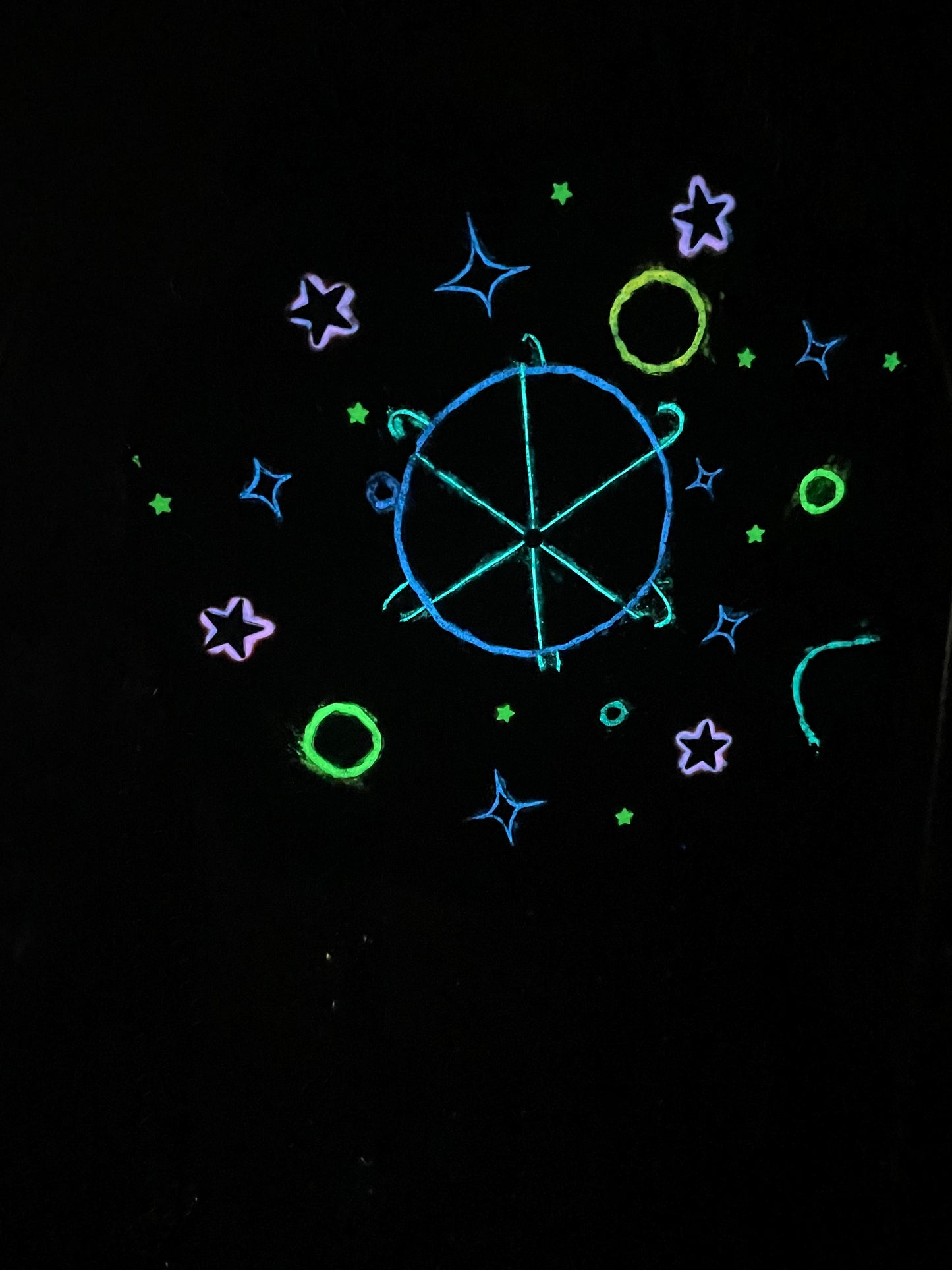 Celestial Orbit Glow In The Dark Wall Decor