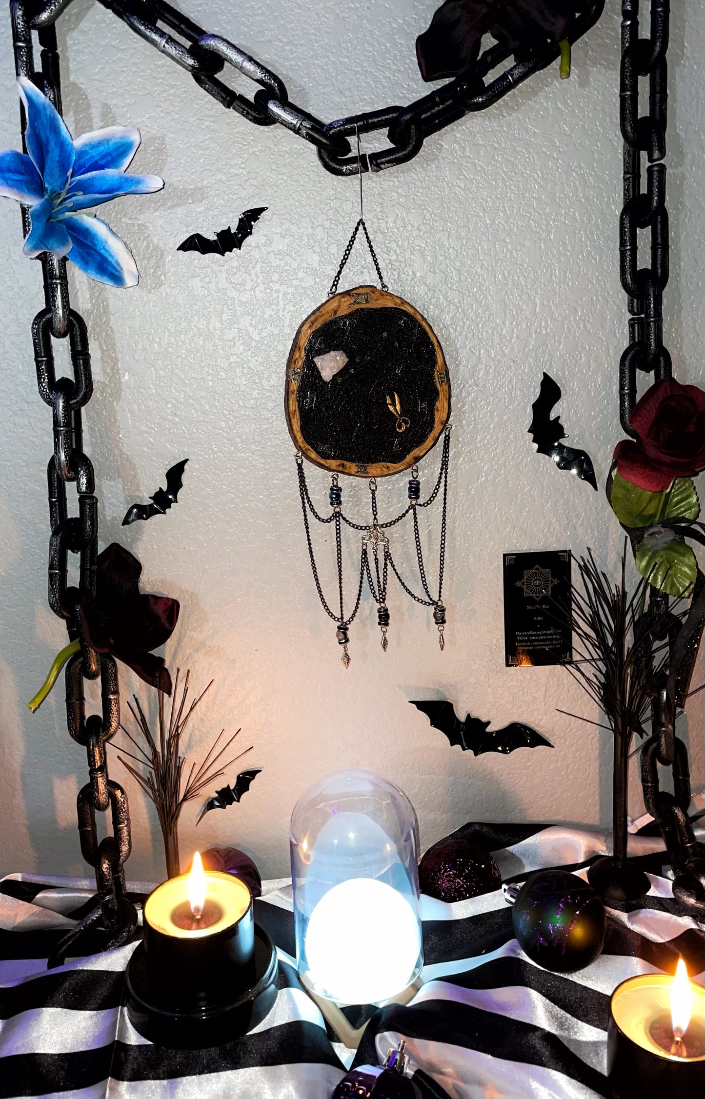 Fate and time Glow In The Dark Wall Decor