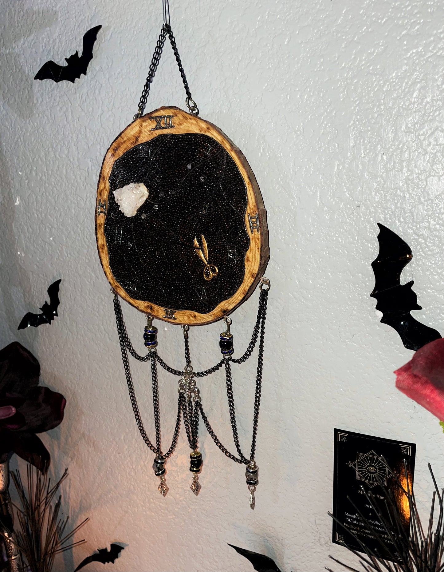 Fate and time Glow In The Dark Wall Decor