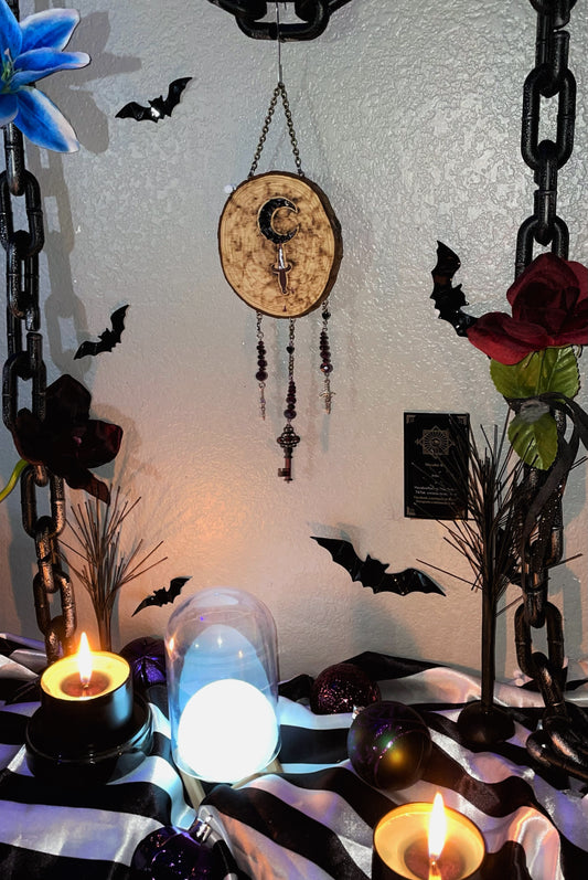 Liliths Nocturnal Embrace Devotee Wall Decor