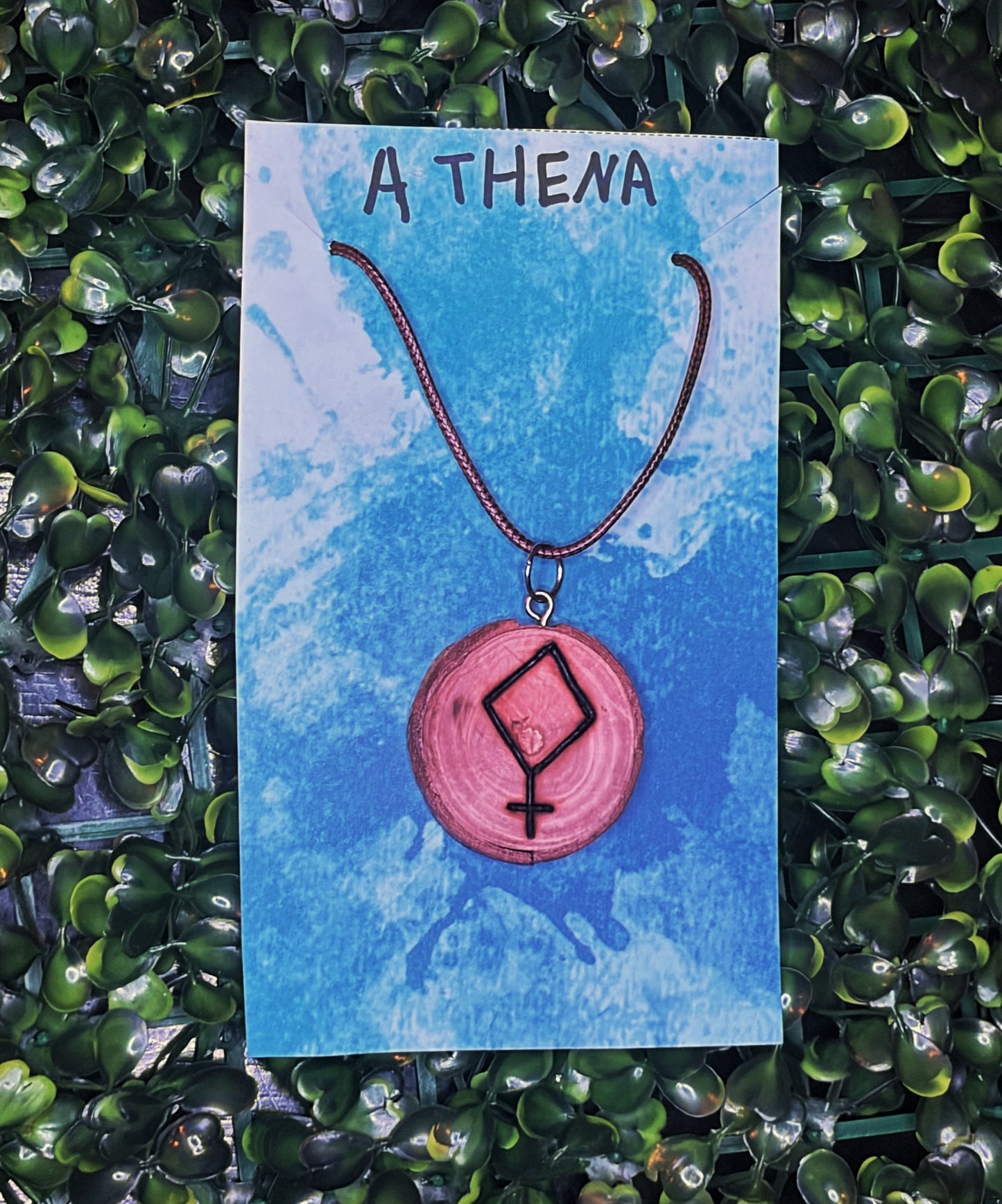 Athena talisman necklace